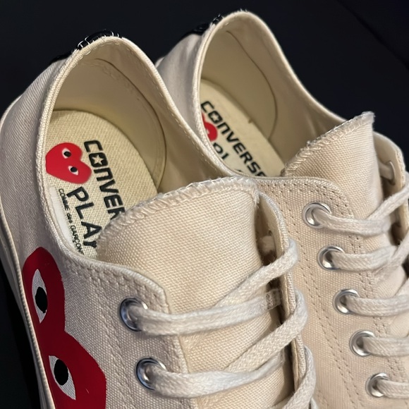 ❌❌SOLD ON DEPOP❌❌Converse x Comme des Garçons PLAY Chuck 70 - Picture 17 of 17